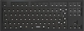 Keychron Q3 QMK Custom, TKL 80% Layout, Barebone Tastatur, Carbon Black, ISO