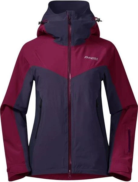 Bergans Oppdal Insulated Skijacke beet red/purple velvet/navy (Damen)