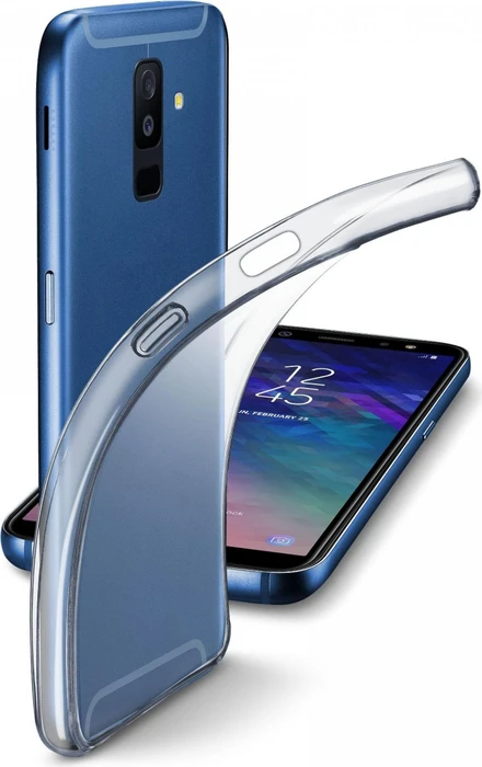 Cellularline Fine Cover für Samsung Galaxy A6+ (2018) transparent