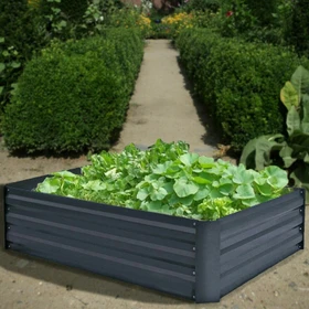 Garden Pleasure Metall Hochbeet 120x90cm anthrazit