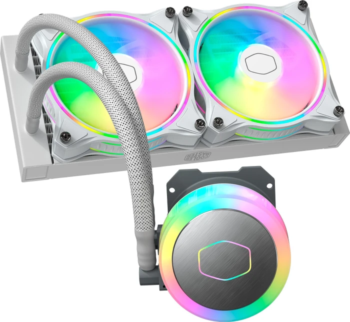 Cooler Master MasterLiquid ML240 Illusion White Edition, weiß