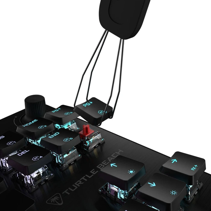 Turtle Beach Vulcan II TKL, schwarz, LEDs RGB, TITAN Mechanical Linear, USB, US