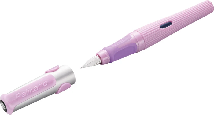 Pelikan Pelikano structure pink, rechte Hand, mittel, Faltschachtel