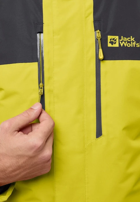 Jack Wolfskin Jasper 3in1 Funktionsjacke chartreuse (Herren)