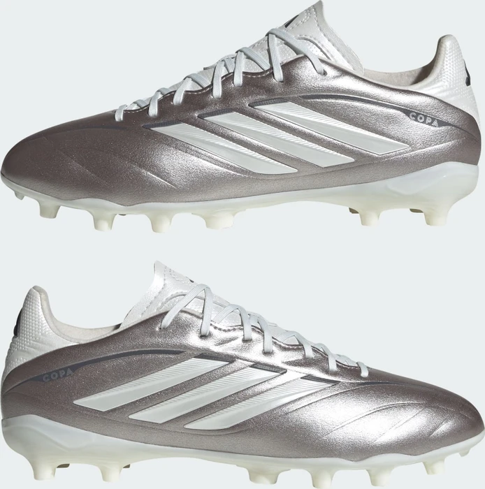 adidas Copa Pure IV League FG taupe met./zero metalic/night metallic (Junior)