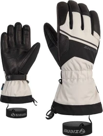 Ziener Garni AS AW Skihandschuhe silver/beige
