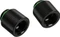 Bitspower Touchaqua Verlängerung G1/4" auf G1/4", 15mm, Glorious Black, 2er-Pack Vorschaubild