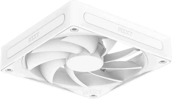 NZXT F Series F120Q (2024), Matte White, weiß, 120mm