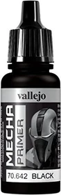 Vallejo Mecha Color 642 black primer, 17ml