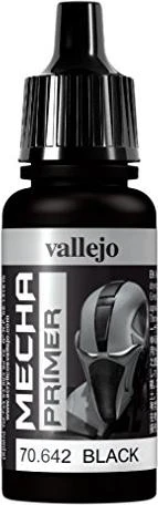Vallejo Mecha Color 642 black primer, 17ml