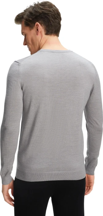 Falke Basic Apparel V-Ausschnitt Pullover light grey (Herren)