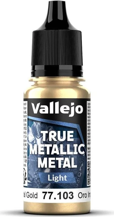 Vallejo True Metallic Metal Light imperial gold, 18ml