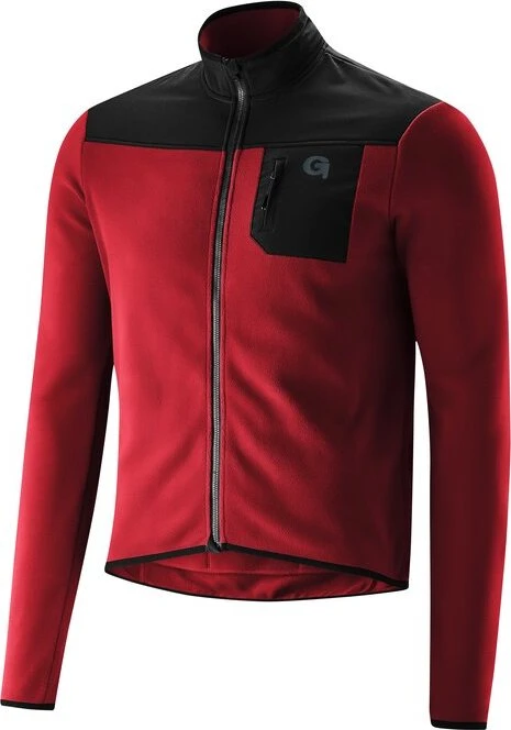 Gonso Adventure Jersey Fleece Trikot langarm chili pepper (Herren)