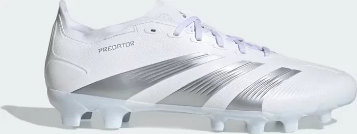 adidas Predator 24 League Low MG cloud white/silver metallic/grey one