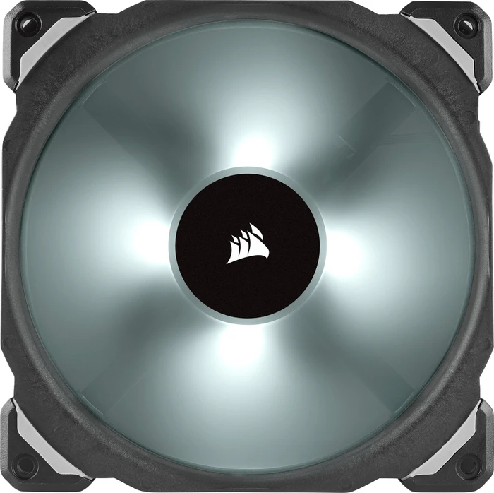 Corsair ML Series ML140 PRO RGB LED Premium Magnetic Levitation Fan, 140mm