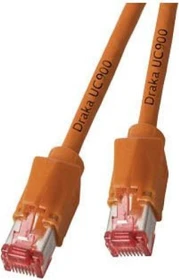 EFB Elektronik TM21 UC900 Patchkabel, Cat7/Cat6a, S/FTP, RJ-45/RJ-45, 0.25m, orange