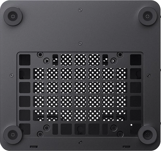 Jonsbo TK-0 Black, schwarz/braun, Glasfenster, Mini-ITX
