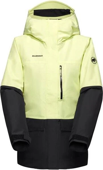 Mammut Fall Line HS Thermo Hooded Skijacke sulai/black (Damen)
