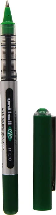 Uni-Ball Eye Micro UB-150 Tintenroller (Mine) grün/silber