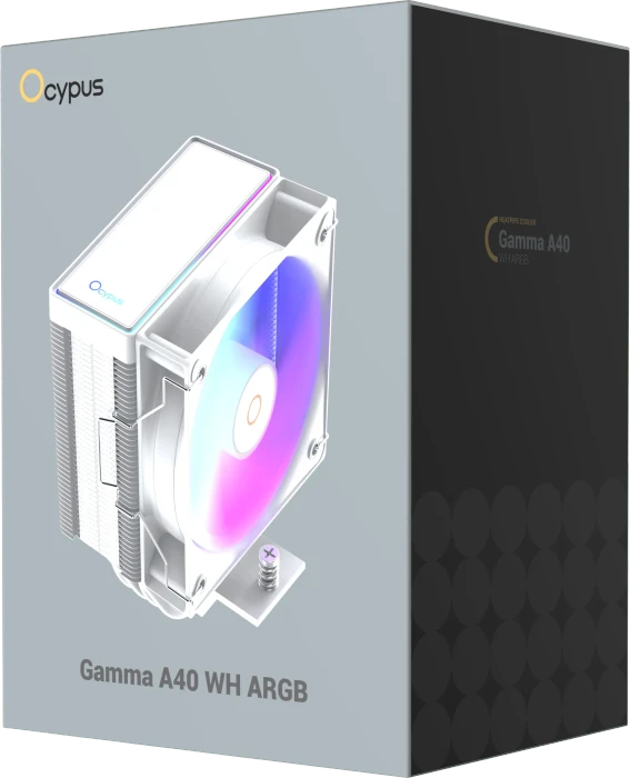 Ocypus Gamma A40 WH ARGB, weiß