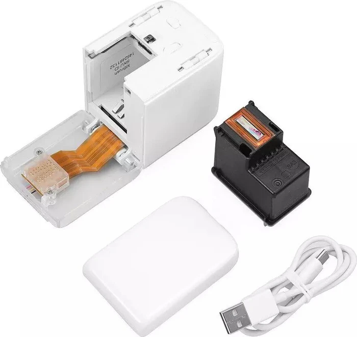 PrinCube/MBrush Mobile Printer, tragbarer Handdrucker, WLAN/Bluetooth, Tinte, mehrfarbig