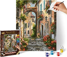 Schipper Arts & Crafts Malen nach Zahlen Verträumtes Gässchen