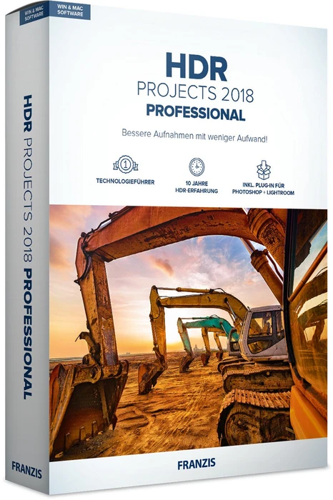Franzis HDR Projects 2018 Professional, ESD (deutsch) (PC/MAC)