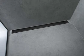 Hansgrohe RainDrain Match Abdeckung für Duschrinne, schwarz matt