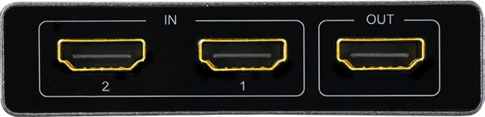 SilverStone HSW21, HDMI Switch 2 in 1 out 4K/60Hz
