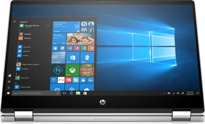 HP Pavilion x360 15-dq1450ng, Natural Silver/Ash Silver, Core i5-10210U, 16GB RAM, 256GB SSD, DE
