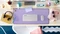 Logitech Desk Mat Studio Series, 700x300mm, lilac Vorschaubild