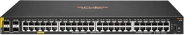 HPE Aruba CX 6000 Series Rackmount Gigabit Managed Switch, 48x RJ-45, 4x SFP, 370W PoE+ (R8N85A)