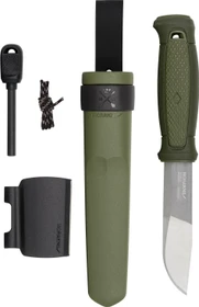Morakniv Kansbol Messer inkl. Survival Kit grün