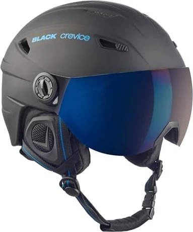 Black Crevice Silvretta Helm schwarz/blau