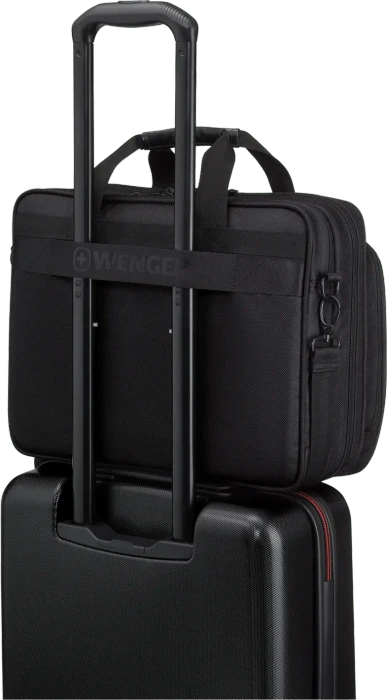 Wenger Legacy Black Series 16" Laptop-Aktentasche, schwarz