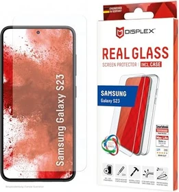 Displex Real Glass + Case für Samsung Galaxy S23