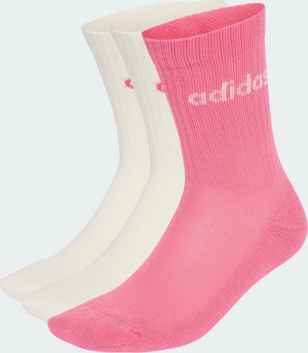 adidas Linear Crew Cushioned Socken, 3 Paar