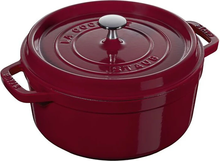 Zwilling Staub Cocotte Schmortopf rund 28cm 6.7l bordeaux