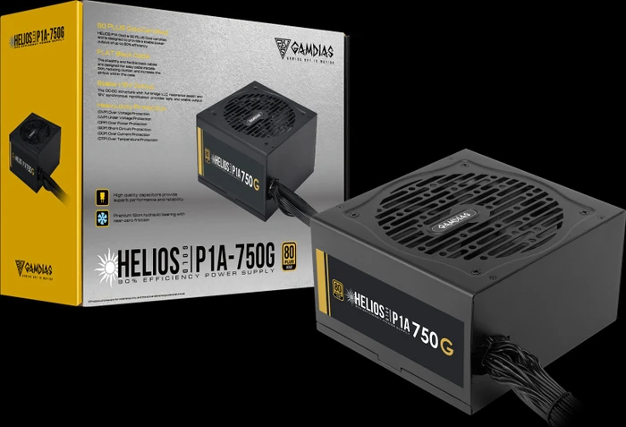 Gamdias Helios Gold P1A-750G 750W, ATX 2.52