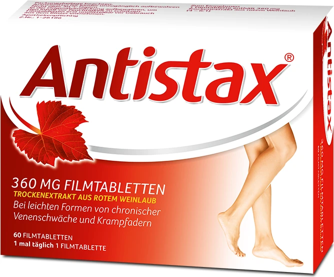 Sanofi-Aventis Antistax 360mg Filmtabletten, 60 Stück