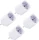 Shelly Plug M Gen3, weiß, 3000W, Smart-Steckdose, 4er-Pack