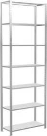 Schulte Lagertechnik Multiplus 150 Schwerlastregal 100x300x40cm lichtgrau