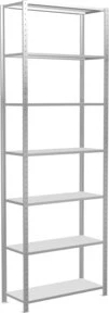 Schulte Lagertechnik Multiplus 150 Schwerlastregal 100x300x40cm lichtgrau
