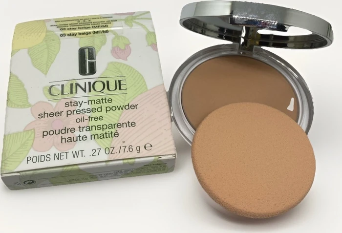 Clinique Stay-Matte Sheer Pressed Puder Stay Beige, 7.6g