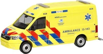 Herpa MAN TGE Kasten HD Ambulance 15-143 Niederlande