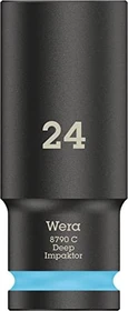 Wera 8790 C Impaktor Deep Außensechskant Steckschlüssel 1/2", 24x83mm