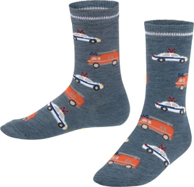 Falke Police and Fire Cars Socken light denim (Junior)