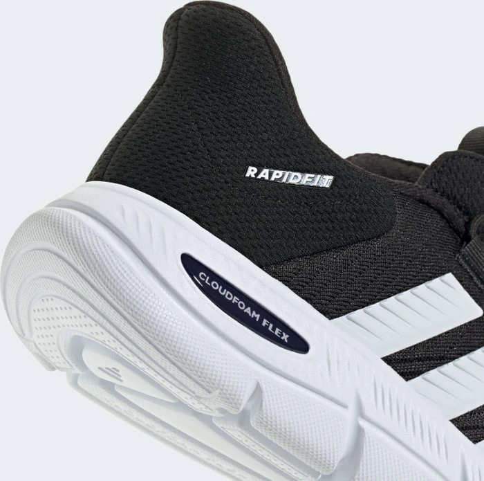 adidas Cloudfoam Flex Rapidfit core black/cloud white/silver metallic (Damen)