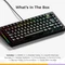 Glorious GMMK 3 75% Pre-built Gaming Keyboard, schwarz, LEDs RGB, Glorious Fox MX, USB, UK Vorschaubild