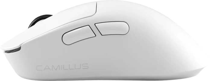 White Shark Camillus Wireless Gaming Mouse, weiß, USB/Bluetooth